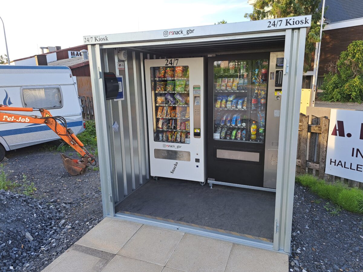 Snack- und Getränkeautomaten an der Schinkelstraße