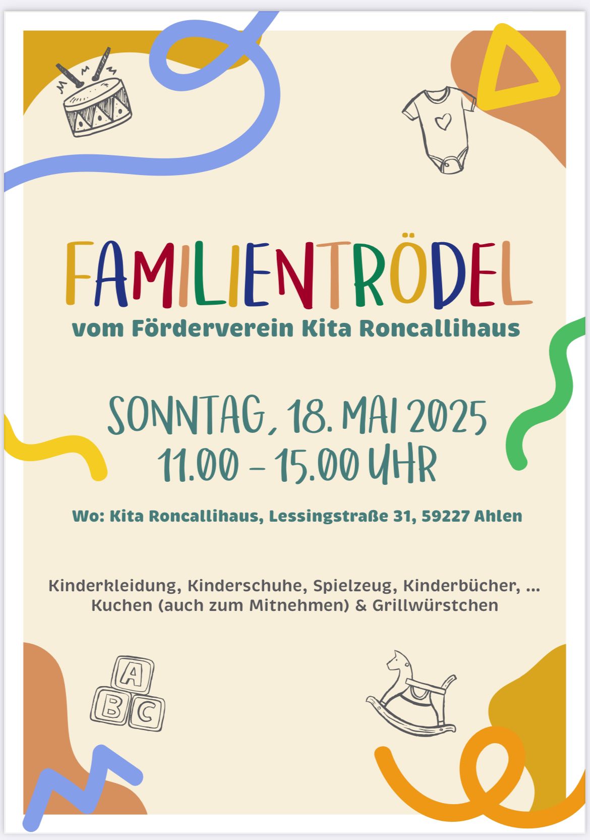 Familientrödel in der Kita Roncallihaus