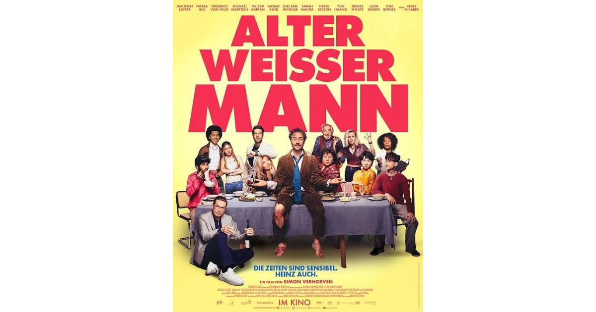 VHS-Seniorenkino: Alter weißer Mann