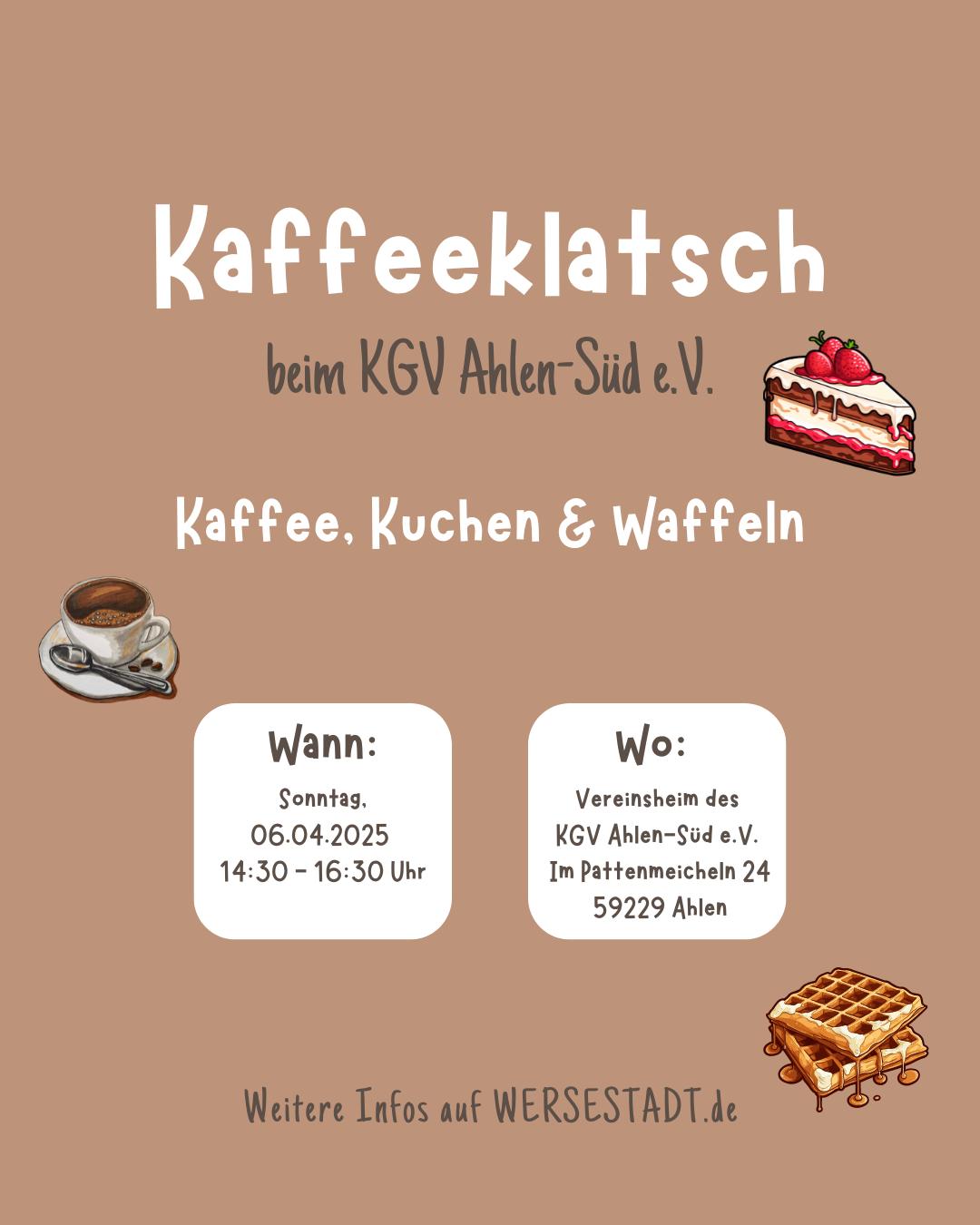 Kaffeeklatsch beim Kleingartenverein Ahlen Süd e.V.